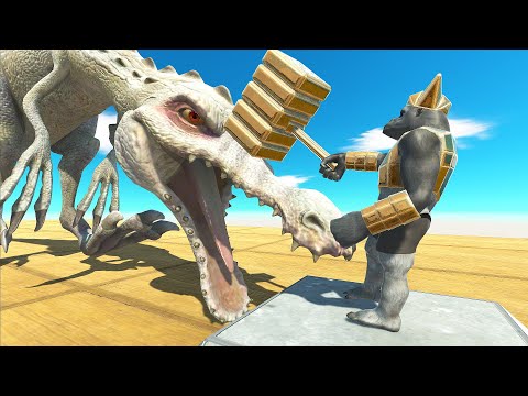 GHOR HAMMER ONE HIT KILL MONSTERS - Animal Revolt Battle Simulator