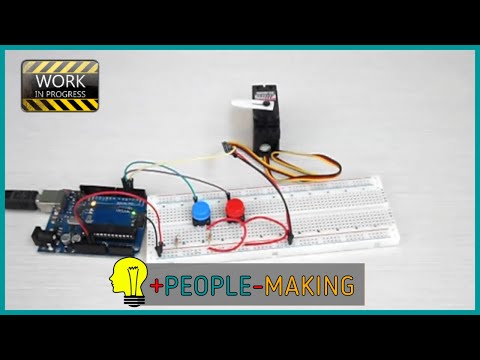 100 Progetti con Arduino Uno - 005 Servo controllato da due pulsanti