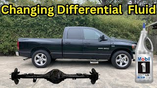 How to Change Rear Differential Fluid in Dodge Ram 1500 (Detailed How To)