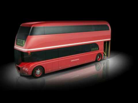 NEW ROUTEMASTER - A NEW BUS FOR LONDON - 3D animation vehicle design video (HD)