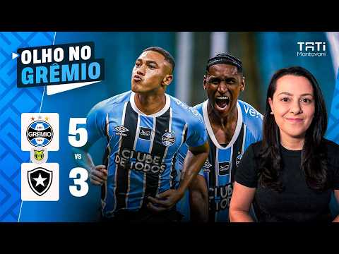 CARLOS VINICIUS FAZ HAT-TRICK, TETÊ MARCA O 1º DELE E O GRÊMIO VENCE A PRIMEIRA NO BRASILEIRÃO
