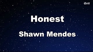 Honest - Shawn Mendes Karaoke 【With Guide Melody】 Instrumental