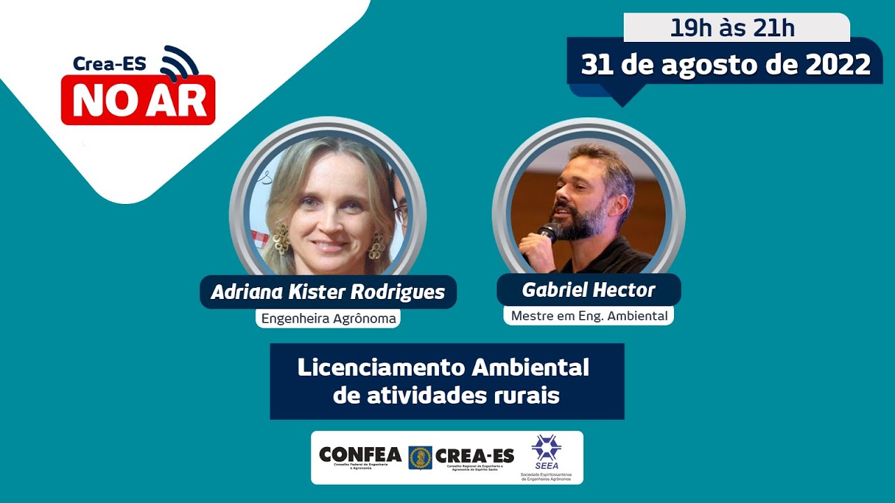 Live | Licenciamento Ambiental de atividades rurais