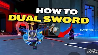HOW TO DUAL WIELD SWORDS IN DEATH BALL (2 swords) | FULL TUTORIAL | ROBLOX DEATH BALL