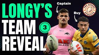 NRL Fantasy Round 3 Team Reveal - Longy's Captain, Trades & Loophole S