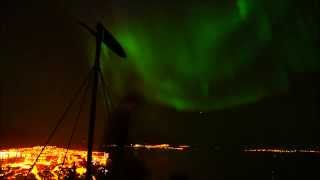 preview picture of video 'Nordlys over Ålesund'