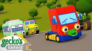 5 Little Trucks | Baby Truck | Gecko's Garage | Kids Songs