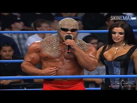 Midajah with Scott Steiner in the Ring on WCW Nitro (Oct. 30, 2000)