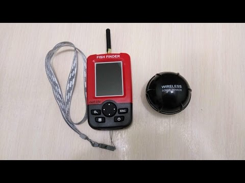 Беспроводной эхолот с Алиэкспресс. Outlife Fish Finder Sonar XJ-01. 1 - Распаковка, осмотр.