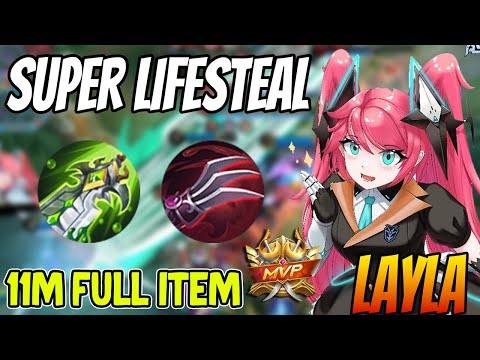 LAYLA ONE HIT BUILD FULL CRITICAL - Layla Best Build 2023 ~ MLBB