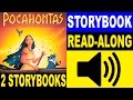 2 In 1 Pocahontas Read Along Storybooks Pocahontas Storybooks