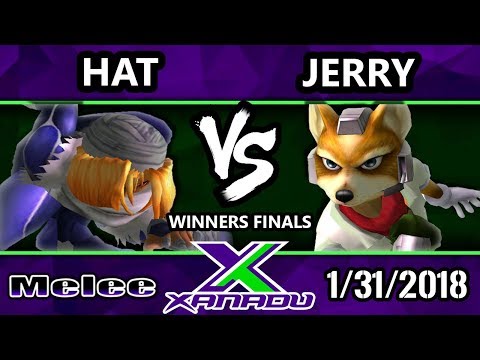 S@X 239 - Hat (Sheik, Marth) Vs. Jerry (Fox) - Smash Melee Winners Finals - SSBM