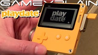 Checking Out Playdate: A Mini GameBoy-like Console...With a Crank! (PAX Overview)