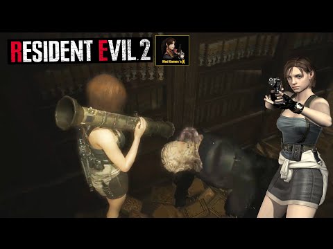 Resident Evil 2 RE MOD - Jill Valentine Claire Cosplaying