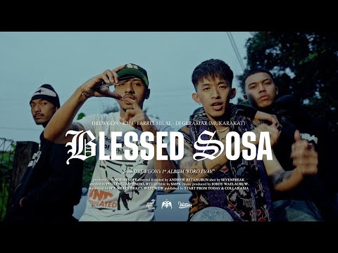 Drewgon ft. K3BI, Farrel Hilal, DJ Geramar - BLESSED SOSA (Official Music Video)