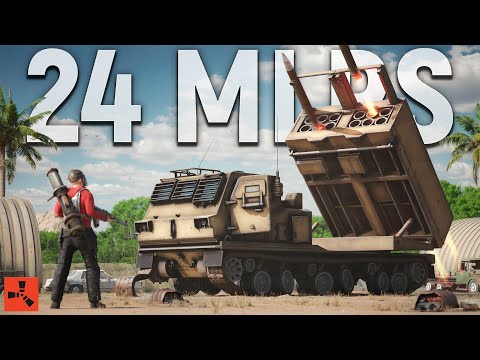 MLRS ROKETİ İLE RAİD ATTIĞIMIZ EVLERİ YOK ETTİK ! w/@EsquiRust Rust Türkçe