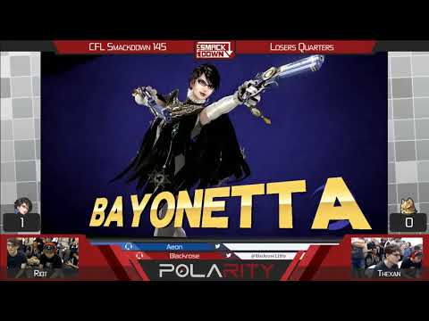 CFL Smackdown 145 WiiU - Riot (Bayonetta) vs Thexan (Fox) - Losers Quarters