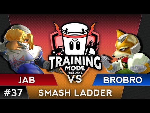 TMT 37 - Jab (Sheik) VS Brobro (Fox) - SSBM Smash Ladder - Smash Melee