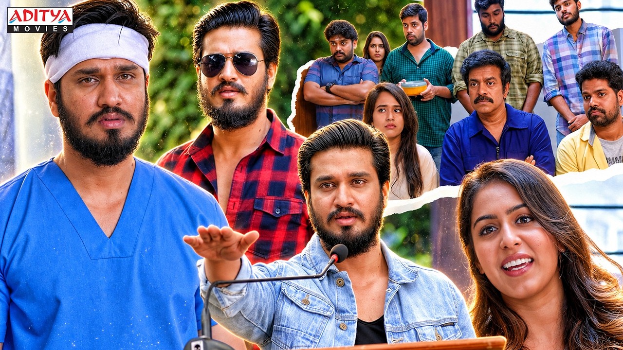 Kirrak Party Superhit Movie Best Scenes | Nikhil Siddharth | Samyuktha Hegde | Hindi Dubbed Movies