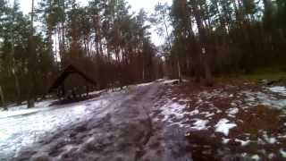 preview picture of video 'Rowerem po Kampinosie 16.02.2014 : Pierwszy wspólny Kampinos'