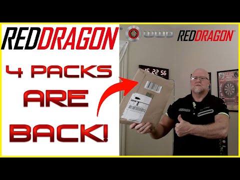UNBOXING The Red Dragon Darts 4 Pack Deal
