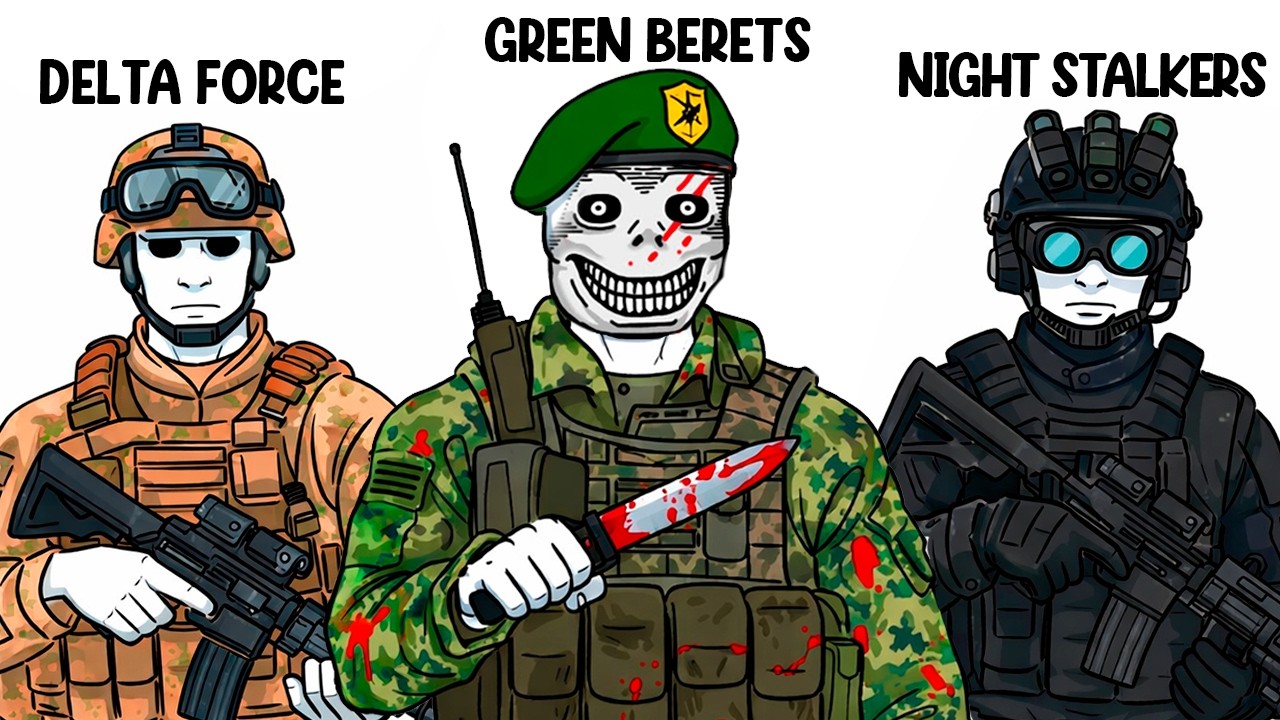 Todas las Fuerzas Especiales de EEUU Explicadas