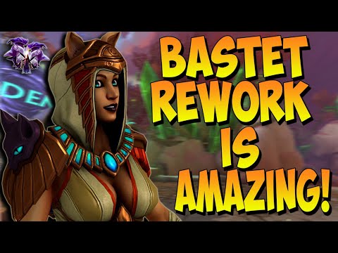 THE NEW BASTET REWORK IS INSANE IN DUEL ON THE NEW JOUST MAP! - Masters Ranked Duel - SMITE
