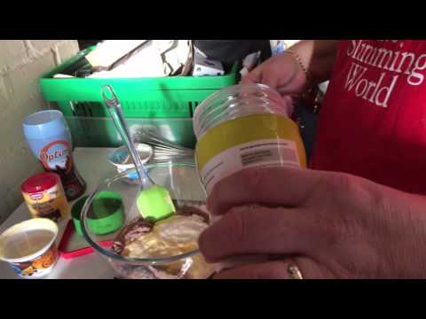 Slimming World inspired chocolate oat cupcakes