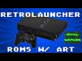 playstation 2 retrolauncher art w games