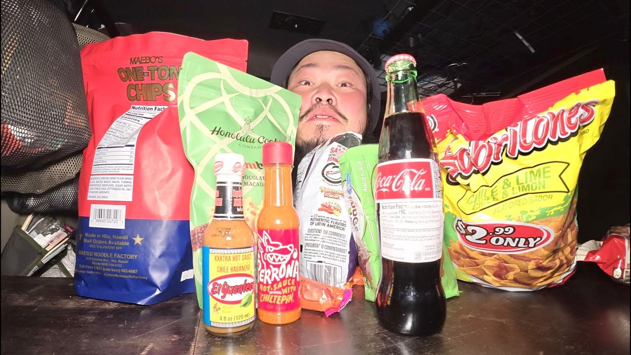 I’m Trying All The Snacks You Gave Me