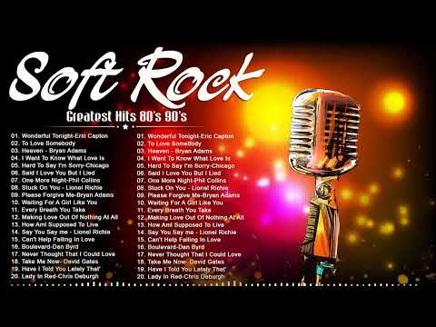 Love Songs 70's 80's 90's - Phil Collins, Lionel Richie, Chicago, Eric Clapton, Rod Stewart,Bon Jovi