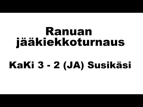 Finaali | Ranuan Jääkiekkoturnaus 2019 | Editoimaton versio