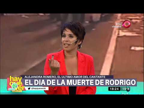 Alejandra Romero: 'Rodrigo tenía muchas ganas de vivir'