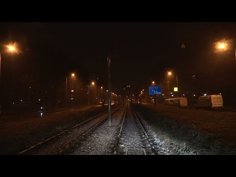 Avondklok | HTM tramlijn 6 Den Haag Leyenburg - Leidschendam Noord | GTL8 3131 | 2021