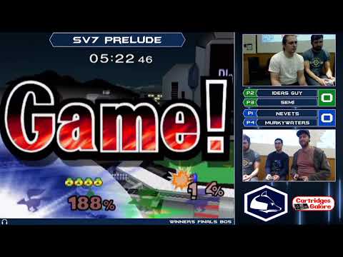 SV7 Prelude Melee Doubles - Ideas Guy + Semi (G) vs nevetS + MurkyWaters (B) - Winners Finals