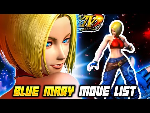 BLUE MARY MOVE LIST - The King of Fighters XIV (KOFXIV)