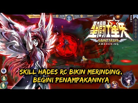 Gameplay Skill Hades Repair Cloth - Saint Seiya Awakening