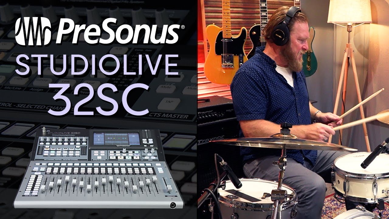 opens link to PreSonus StudioLive 32SC