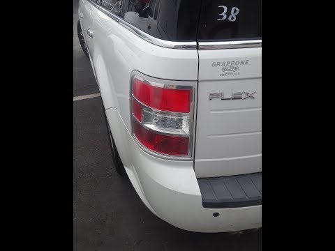 Ford Flex Tail Light bulb replacement ALL YEARS- TRICK