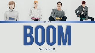 WINNER (위너) - &#39;BOOM&#39; Lyrics Han | Rom | Eng