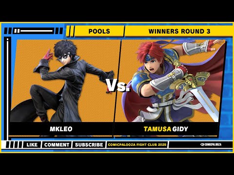 Comicpalooza 2025 - Pools - MkLeo (Joker) VS Gidy (Roy) - Super Smash Bros. Ultimate - SSBU
