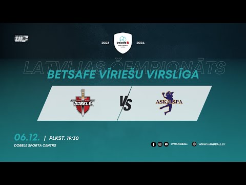 ZRHK TENAX Dobele - ASK Zemessardze/LSPA  | Betsafe vīriešu virslīga | Latvijas čempionāts 2023/2024