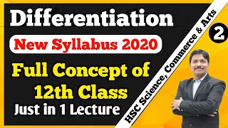 Differentiation Part 2 Maths 2 HSC New Syllabus 2020