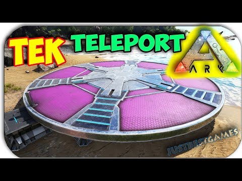 Ark Survival Evolved - TEK TELEPORT - ВСЕ НАШИ БАЗЫ