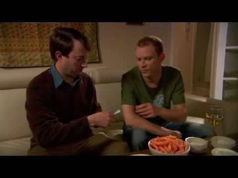 Jez And Mark Take A Paternity Test - Peep Show