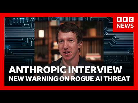 Humans may need “kill switches” to shut down rogue AI systems says Anthropic founder | BBC News