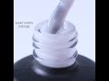 Komilfo Bottle Gel Milky White Intense with brush, 15 ml