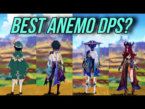 Who is the BEST ANEMO DPS? Venti vs Chasca vs Wanderer !? [Genshin Impact]