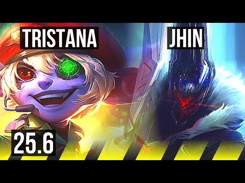 TRISTANA & Pyke vs JHIN & Rell (ADC) | 14/4/11 | EUW Master | 25.6