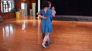 preview picture of video 'Dartmouth Tango Workshop with Alicia Cruzado 7/11/09: Planeos & Sandwich'